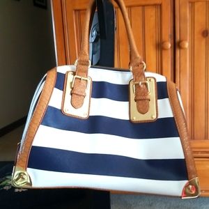 Aldo satchel style bag with matching wallet